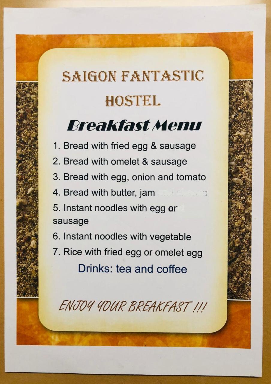 Saigon Fantastic Hostel Ho Chi Minh Zewnętrze zdjęcie